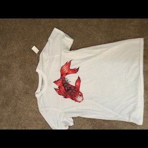 Asian Fish graphic T